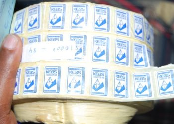Fake goods in Kenyan market blamed on fake mark-of-quality stickers supplied by Indian firm