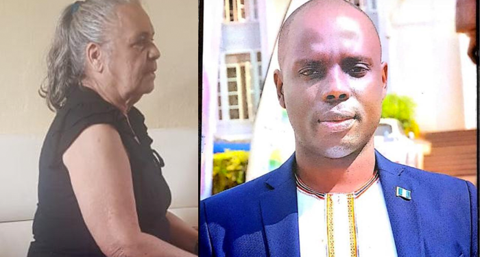 L-R Victim Maria Sulamita and Gang Leader: Bashir Ssemakula