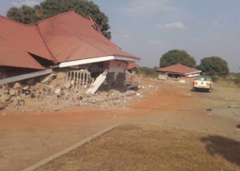 OMG! Endless tears as Solicitor General Atoke demolish Uncle’s home over land ownership wrangles
