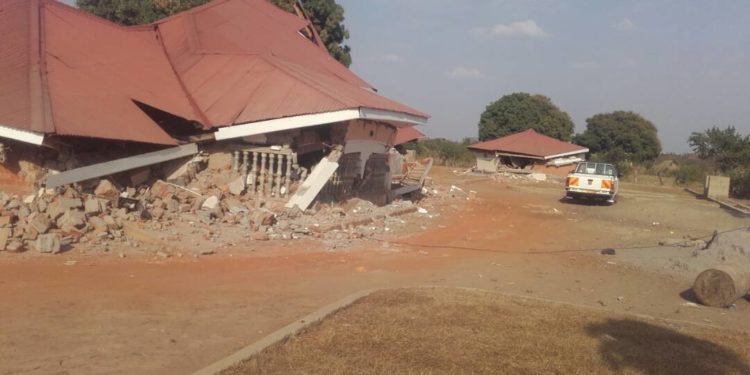 OMG! Endless tears as Solicitor General Atoke demolish Uncle’s home over land ownership wrangles