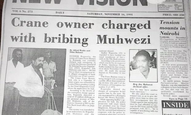 In Our Tycoons’ Closet: 30yr old story of Money Laundering at Entebbe Airport returns to haunt Dr. Sudhir Ruparelia