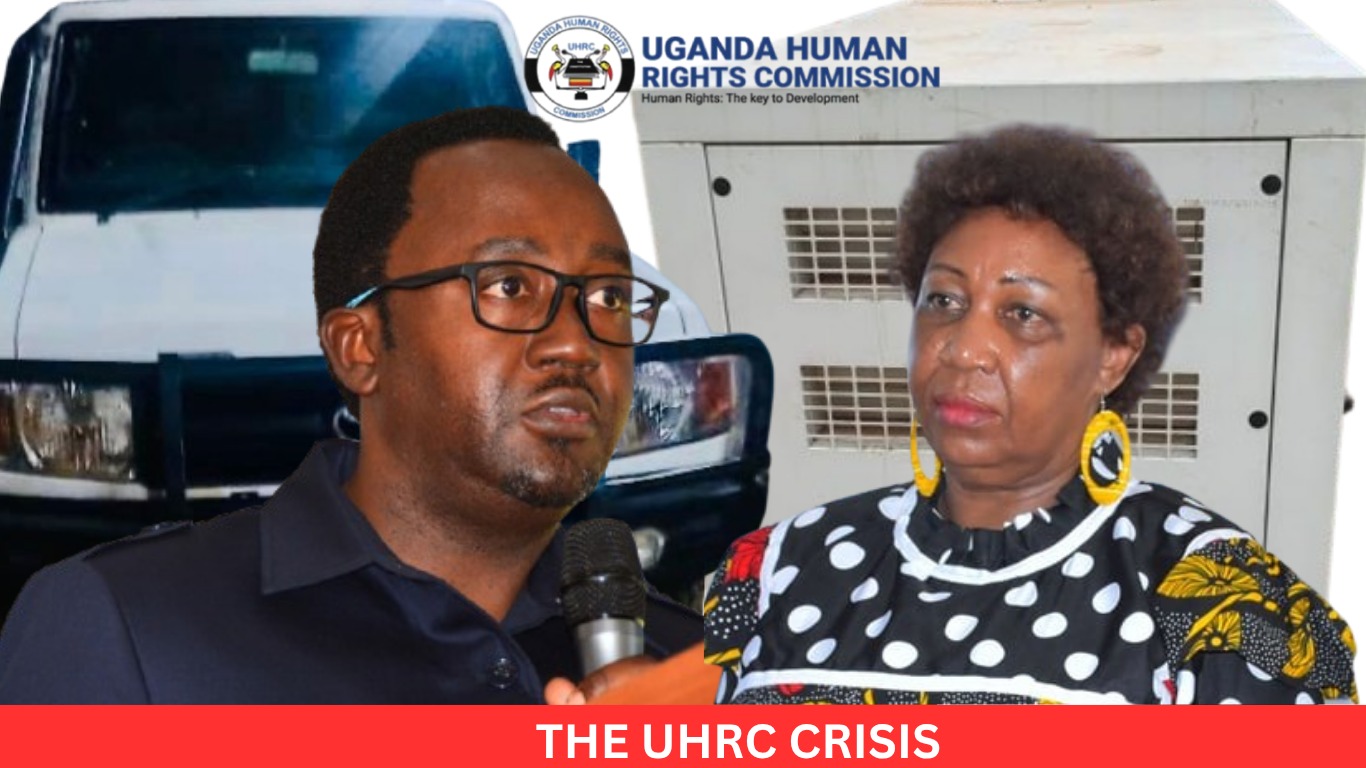 UHRC Files PIII: Unveiling the Hot-tempered UHRC Lady Chair Mariam Wangadya`s True Colors As Her `Co-accused` Commissioner Crispin Kaheru Returns Part of The Loot