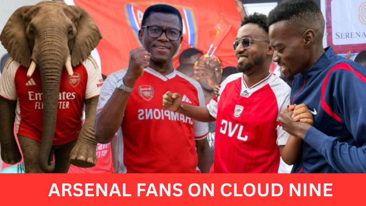 We are Champions! Ugandan Arsenal Fans Erupt in Joy After Ending 22-Year Wait for Premier League Glory
