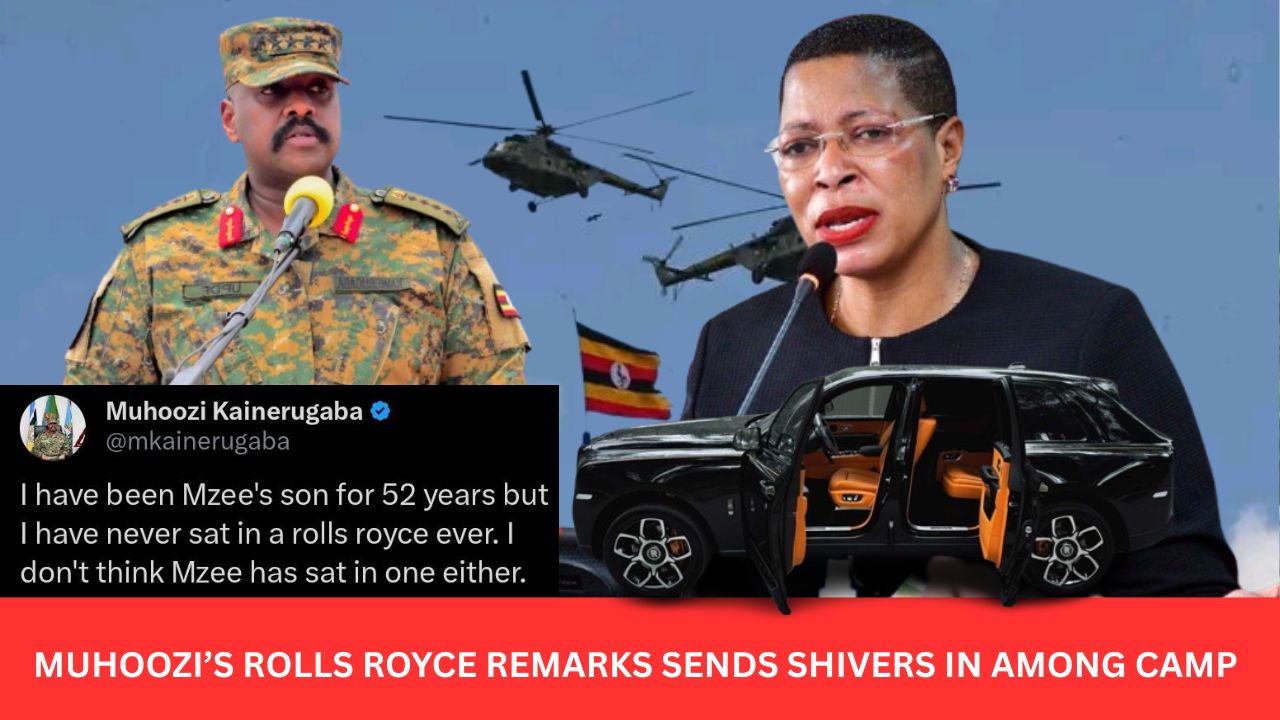 Lines Properly Drawn: Gen. Muhoozi’s True Colors Sprout Out as His Rolls Royce Tweet Sparks Turmoil in the Already Troubled Anita Among Camp