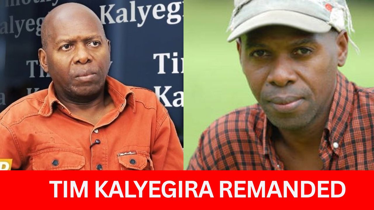 TIMOTHY KALYEGIRA REMANDED! Veteran journalist charged with operating The Uganda Records without a UCC broadcasting licence.