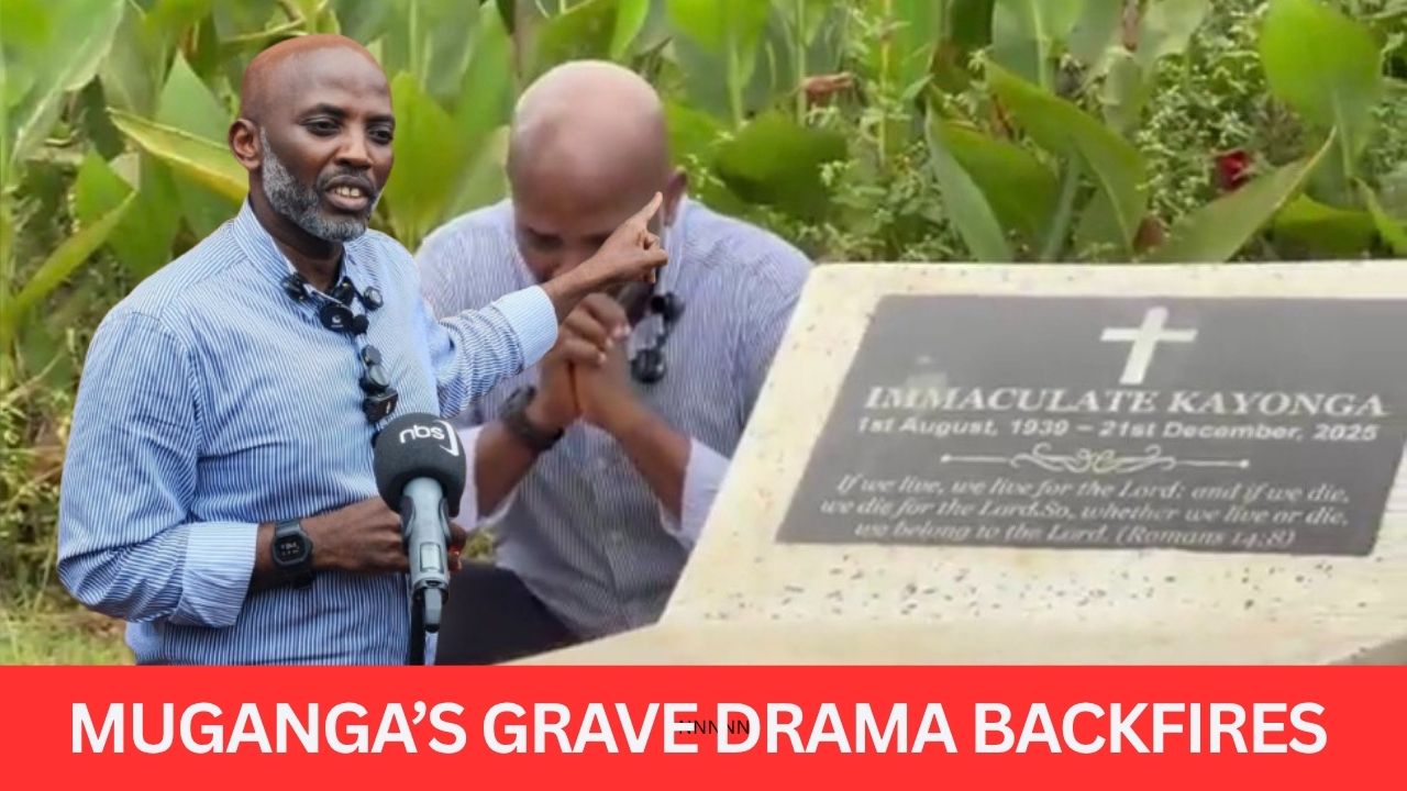 GRAVE DRAMA BACKFIRES! Muganga’s Emotional Cemetery Tour Fails to Silence Citizenship Storm, Bloggers, Cameras and Tears at Mother’s Grave Cannot Bury Tough Questions About Triple Citizenship