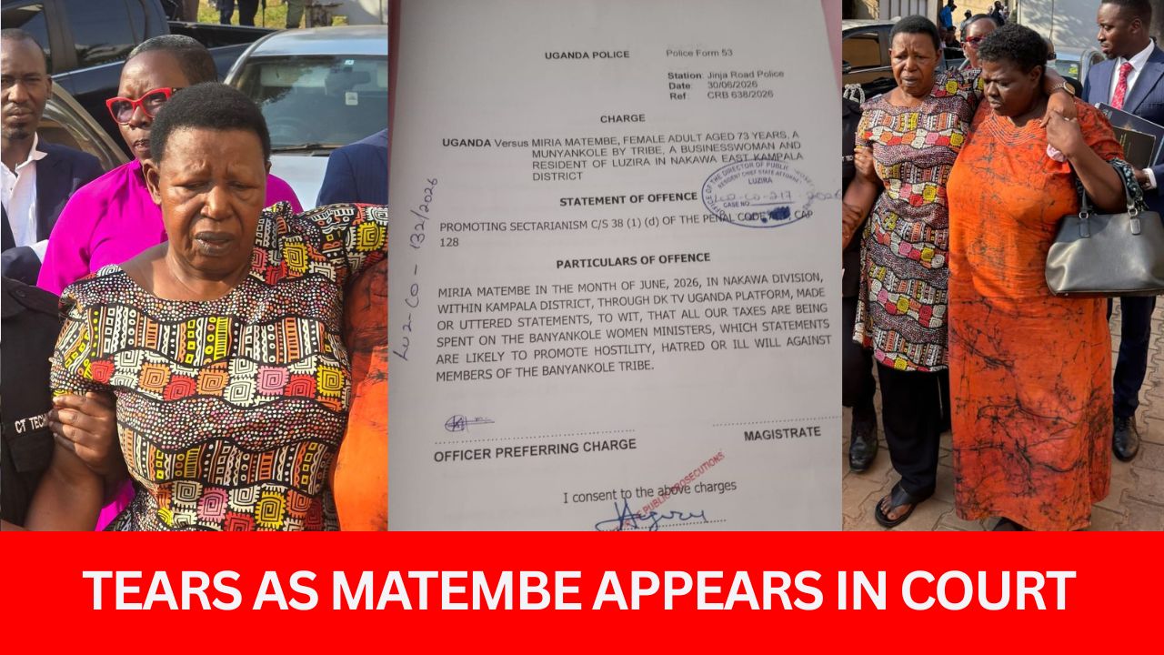 FORMER MINISTER MIRIA MATEMBE CHARGED WITH PROMOTING SECTARIANISM