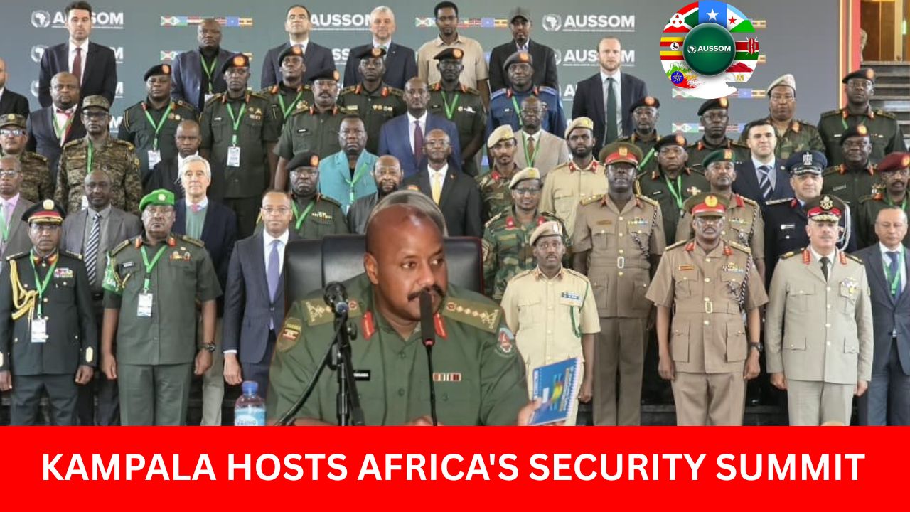 MUHOOZI RALLIES AFRICA OVER SOMALIA: CDF opens high-level AUSSOM troop contributors summit in Kampala. Regional leaders unite to chart new strategy for peace and security. Military chiefs, ministers and heads of state seek lasting peace in Somalia