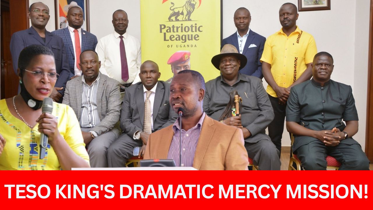 TESO KING ON HIS KNEES! Emorimor Leads Mercy Mission to Save Among, Obore. Traditional leader heads high-powered delegation to PLU offices as pressure mounts over corruption scandal