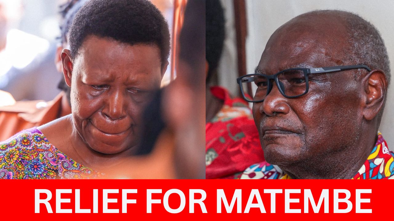 MATEMBE WALKS FREE Court grants 73-year-old ex-minister bail