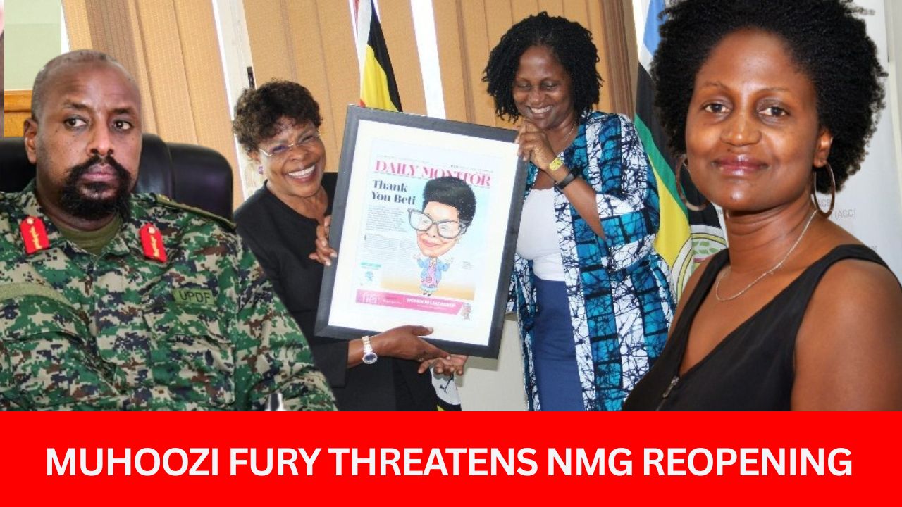 NMG Digital Defiance Stalls Reopening: Muhoozi unconvinced by media house’s continued digital operations during shutdown. Online freeze revives negotiations ahead of anticipated presidential reopening announcement