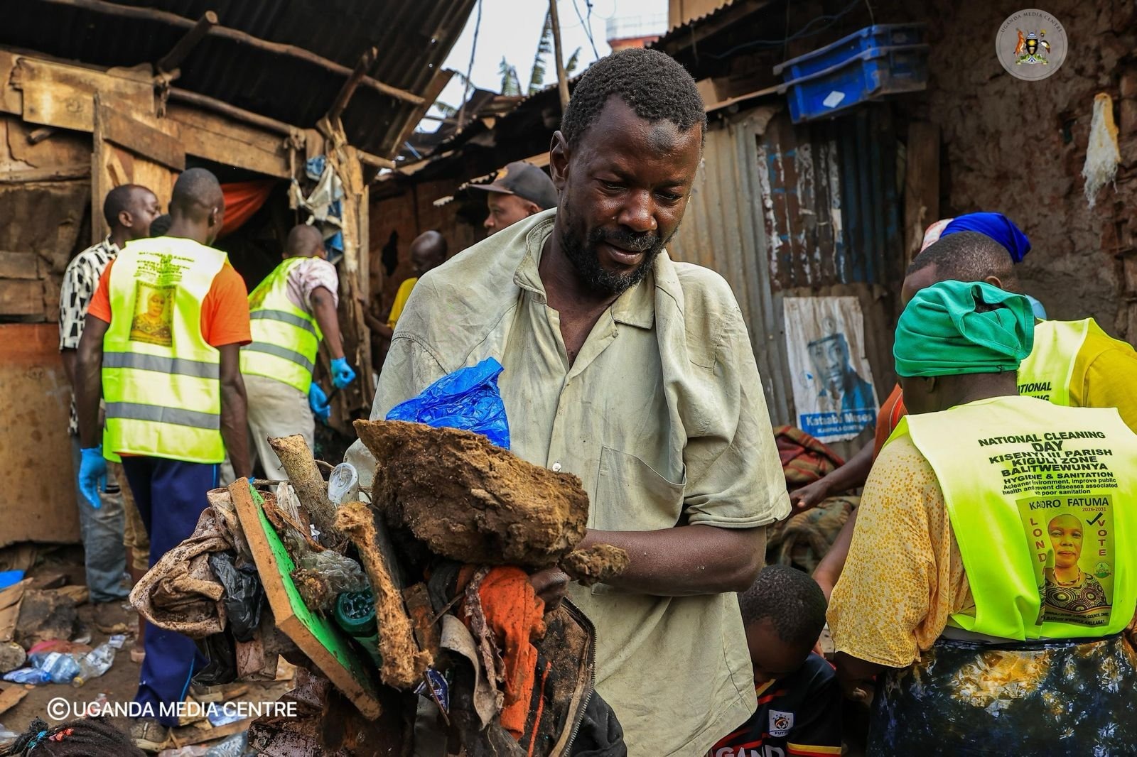FROM LOCKDOWN TO BROOMS: Uganda Shuts Down for First National Cleaning Day as Citizens Embrace Monthly Clean-Up Drive, Alupo, Nabbanja, Gen Muhoozi Lead Ugandans with Brooms