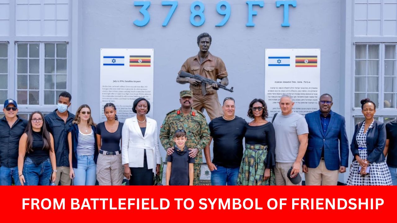 FIFTY YEARS LATER… HISTORY HONOURED! Gen Muhoozi Leads Tribute to Lt Col Yoni Netanyahu at Old Entebbe Airport Terminal Uganda Salutes Fallen Israeli Hero While Renewing Security and Diplomatic Partnership with Israel