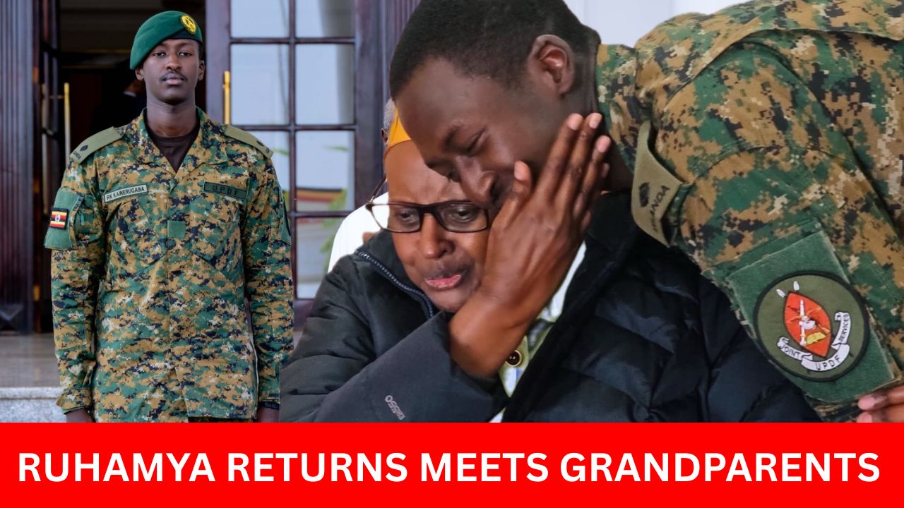 MUSEVENI WELCOMES GRANDSON RUHAMYA HOME: President and First Lady Janet celebrate His Sandhurst Graduation As He Joins The UPDF And Follows A Family Military Tradition.
