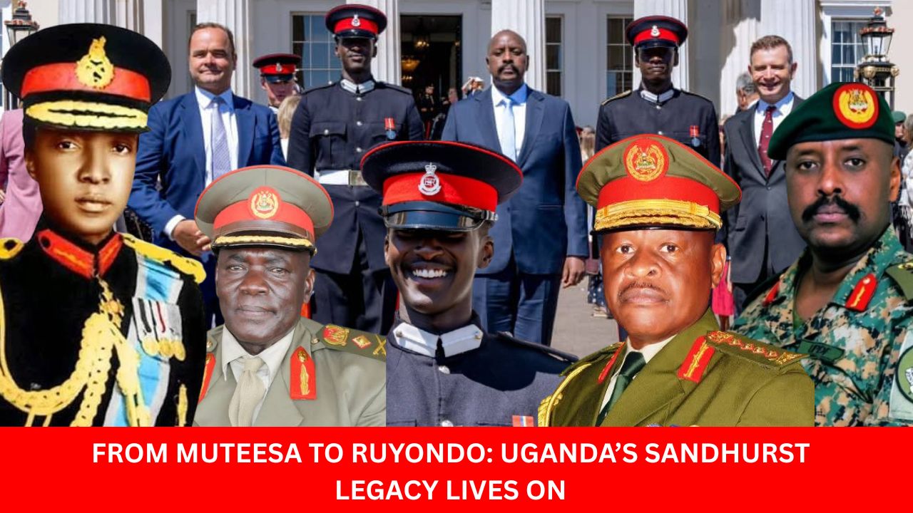 RUYONDO MAKES HISTORY AT SANDHURST: The Ugandan cadet joins a distinguished roll of Sandhurst-trained leaders, including Kabaka Edward Mutesa, former CDF Gen Wilson Mbadi and Brig Gen Mark Kodili