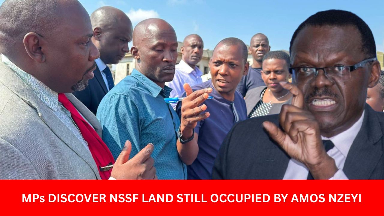 TEMANGALO LAND SCANDAL RETURNS: COSASE MPs Discover 50 Acres Of NSSF Land Still Occupied And Used For Farming And Cattle Grazing Despite Full Payment To Former Vendor Tycoon Amos Nzeyi. MPs Demand Immediate Answers From NSSF Chief Patrick Ayota And Nzeyi