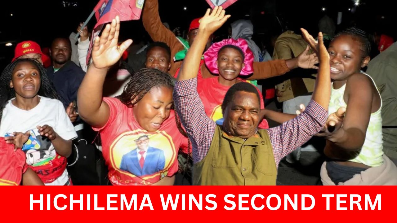 ZAMBIA RE-ELECTS PRESIDENT HICHILEMA: President Celebrates a Fresh Five-Year Mandate as Opposition Alleges Irregularities. Observers warn Restrictions Created an Uneven Electoral Contest