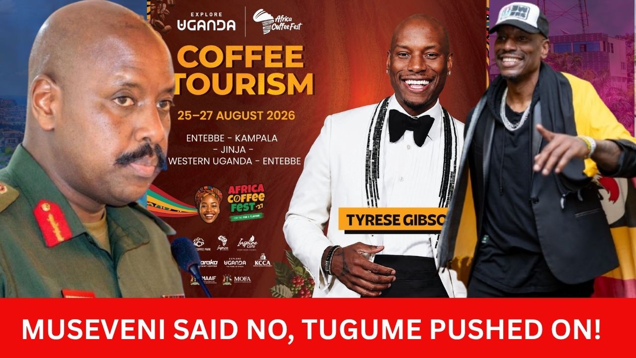 EXCLUSIVE INTEL: TYRESE GIBSON LOOMING BOMBSHELL! How Inspire Africa’s Hollywood Project Was Reportedly Blocked by Museveni But Repackaged as Coffee Tourism and Brought the Star to Uganda Anyway