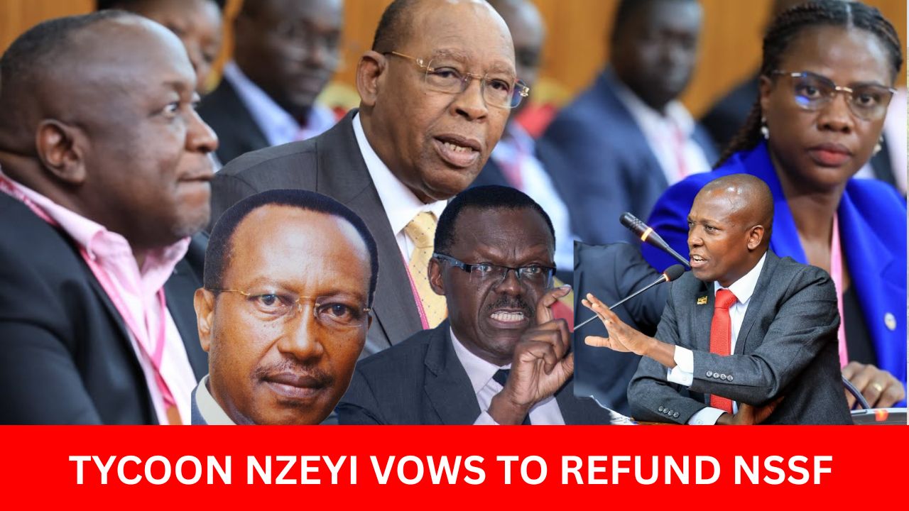 TEMANGALO LAND WAR: Tycoon Amos Nzeyi Offers To Refund NSSF For Disputed 55 Acres As Parliament Probes His Continued Occupation Of The Fund’s Property.