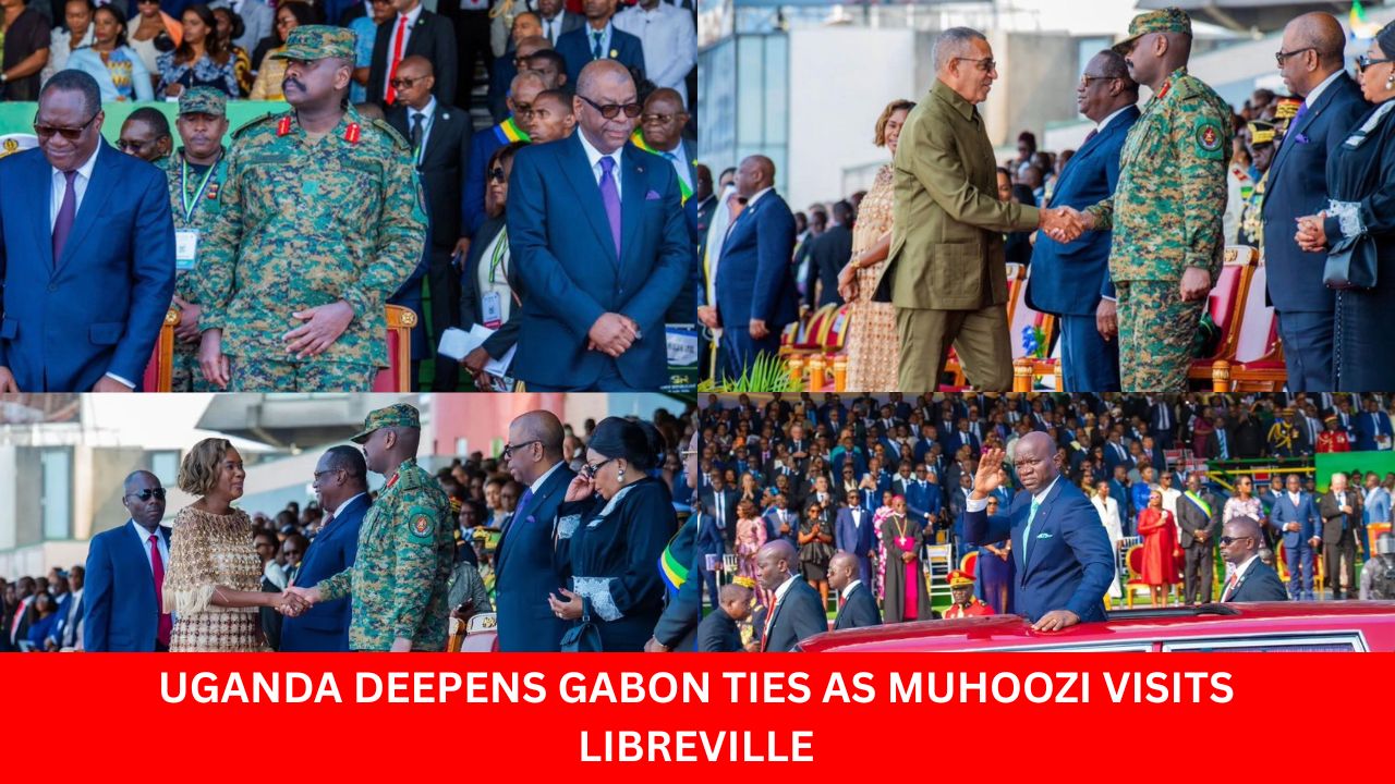MUHOOZI, GABON PRESIDENT HOLD HIGH-LEVEL TALKS: Uganda’s Military Chief Joins African Leaders In Libreville As The Two Countries Build On A Series Of Recent Presidential Engagements.