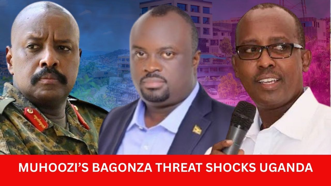 ‘WE SHALL START CANING HIS STOMACH TOMORROW’ CDF Gen Muhoozi Displays Shirtless Rwabwogo Aide Mathew Bagonza After Arrest and Promises to Cane Him as Pressure Mounts on PACEID Boss