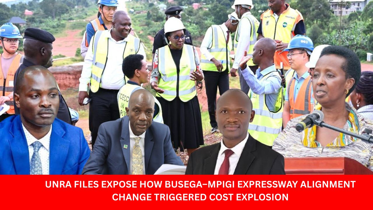 INSIDE THE NEW REPORT: WHO MOVED BUSEGA–MPIGI ROAD? UNRA Blame Game As Alignment Changes Push Costs Beyond Shs1tn, Triggering Byamukama Scrutiny And Taxpayer Fears