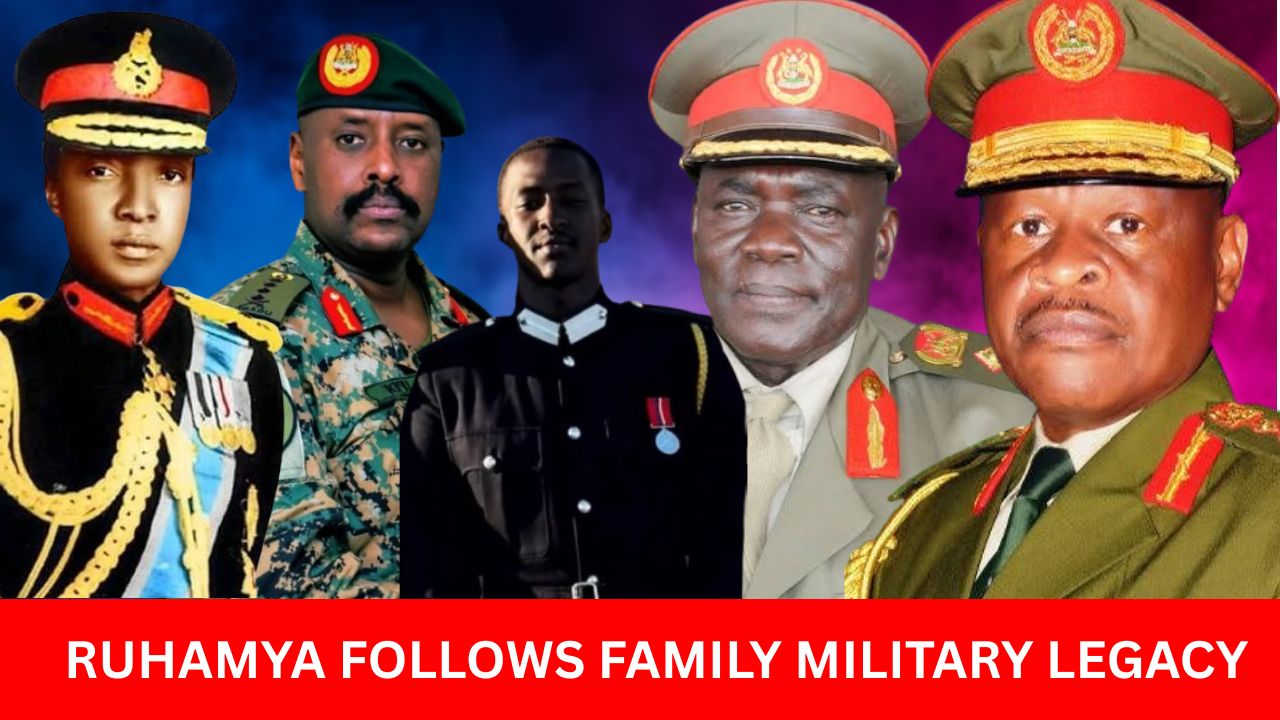 RUHAMYA GRADUATES FROM SANDHURST: CDF Muhoozi’s son completes elite officer commissioning course alongside Bakira Ruyondo. Uganda adds two more officers to the ranks of the world-renowned British military academy