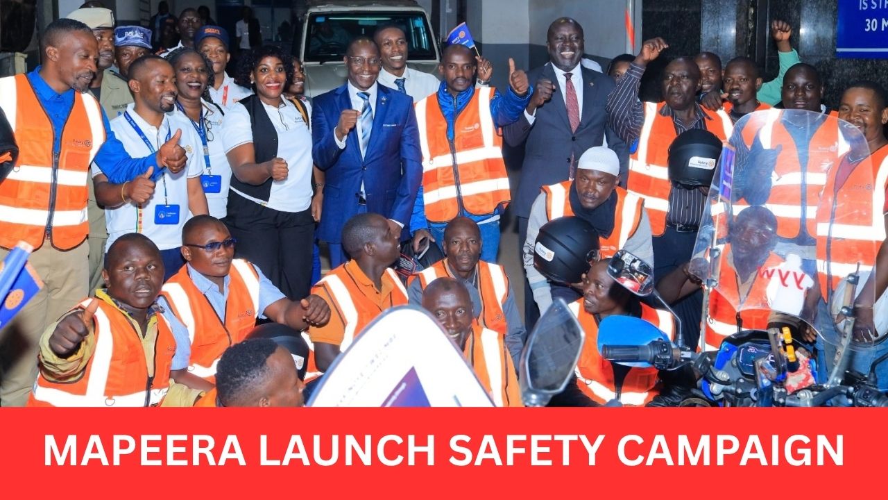 GOOD CAUSE: Centenary Bank’s Rotary Club of Mapeera Uses City, aka Constitutional Square to Launch the Road Safety Campaign in a Bid to Protect Ugandan Road Users
