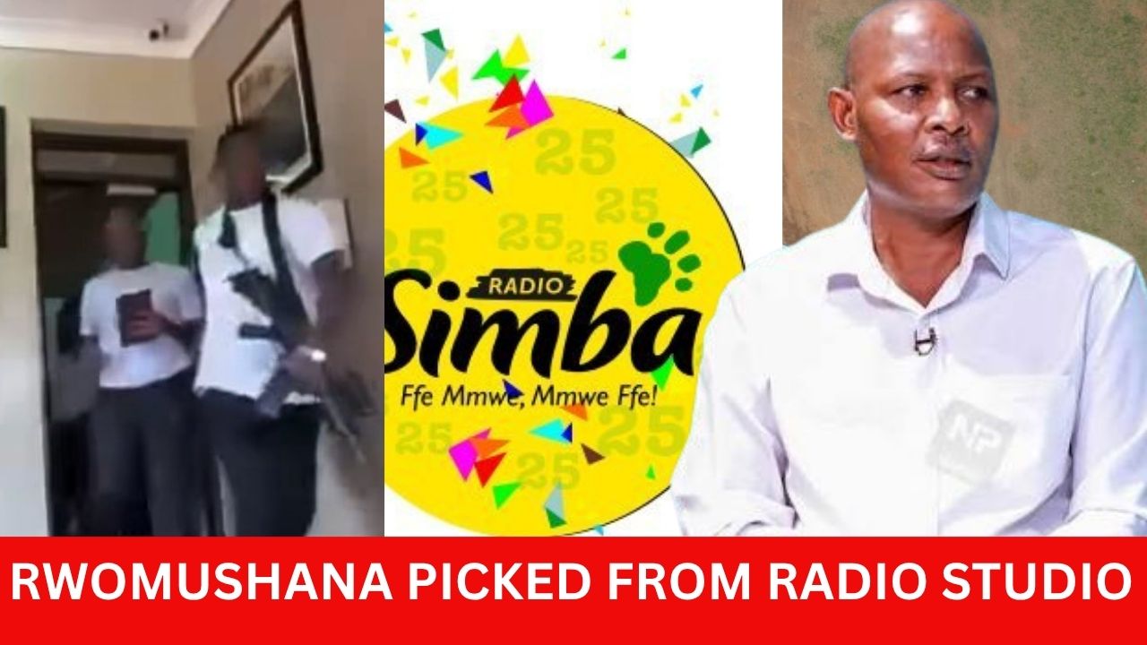 WHY RWOMUSHANA WAS ARRESTED! Political Analyst Seized By Plainclothes Men As Besigye Treason Case Widens. Former MP Named In Prosecution Evidence Over Alleged Brussels Meeting Linked To Plans To Overthrow Govt