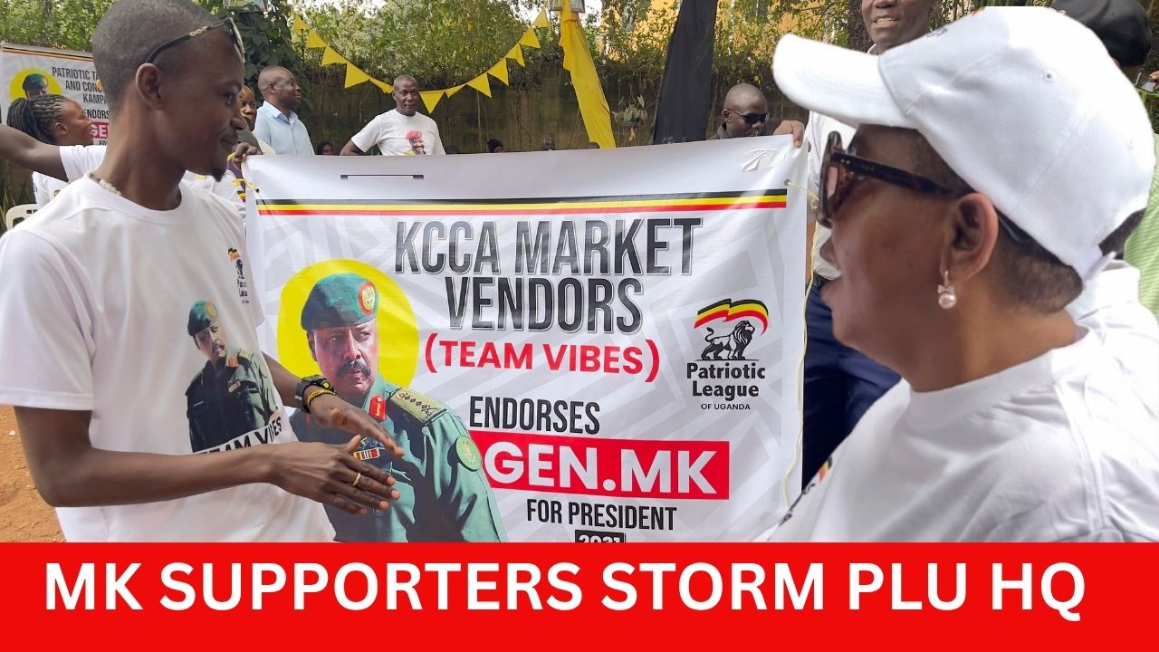 MK 2031: 600 MARCH TO PLU! Muhoozi 2031 Support Swells As 600 Informal Sector Workers March Through Naguru To PLU Secretariat For Mass Endorsement