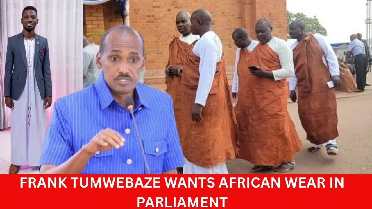 “WHY MUST WE WEAR WESTERN SUITS?” Frank Tumwebaze Petitions Parliament to End Western Suit Mandate, Seeks Recognition of Kaunda Suits, Madiba Shirts and Kanzus
