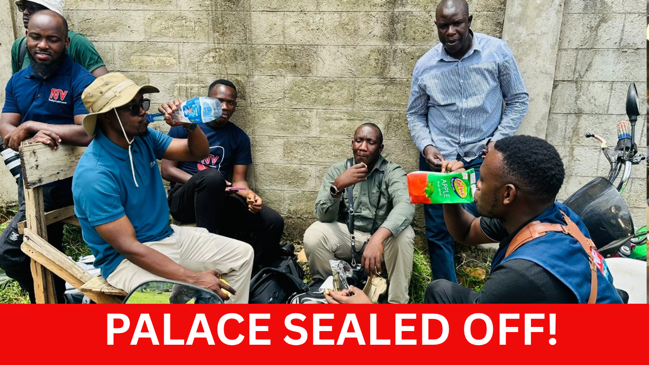 KING OYO BURIAL! MEDIA LOCKED OUT! Journalists And Mourners Face Restrictions On Phones And Cameras As Security Takes Control Of Access To The Royal Compound