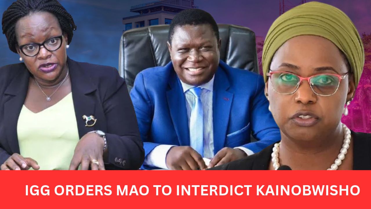 IGG, MAO CLASH OVER KAINOBWISHO: The Inspectorate Of Government Orders Justice Minister Norbert Mao To Enforce Its Directive Against URSB Registrar General Mercy Kainobwisho And Three Senior Officials Over Alleged Corruption