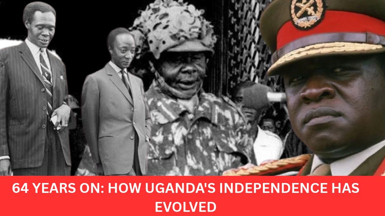 UGANDA AT 64: From Obote Receiving the Instruments of Power in 1962 to Museveni Receiving a National Medal in 2026, Uganda’s Independence Story Remains Unfinished. We Journey With You the Thorney 6+ Decades of Uhuru