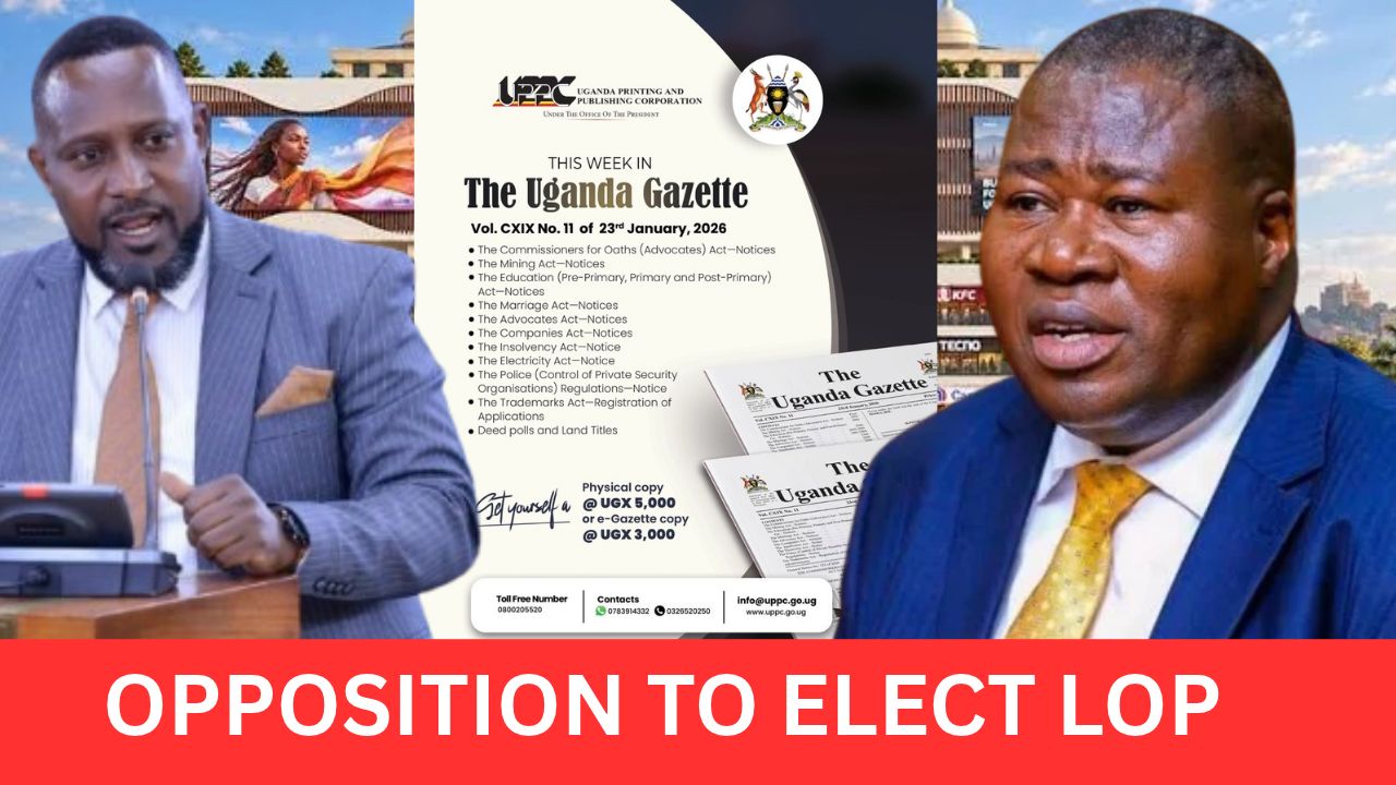 BILL TO CHANGE ELECTION OF OPPOSITION LEADER GAZETTED: Buyaga West MP Dennis Namara’s Bill Seeks To Give All Opposition Mps A Vote In Choosing The Leader Of The Opposition, Raising Fears Of Ruling-Party Interference